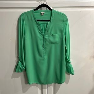 Merona mint green blouse